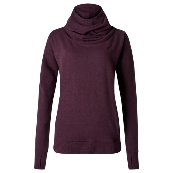 Lululemon Stress Less Hoodie | Heathered Bordeaux Drama | Size 8 - Picture 2 of 7